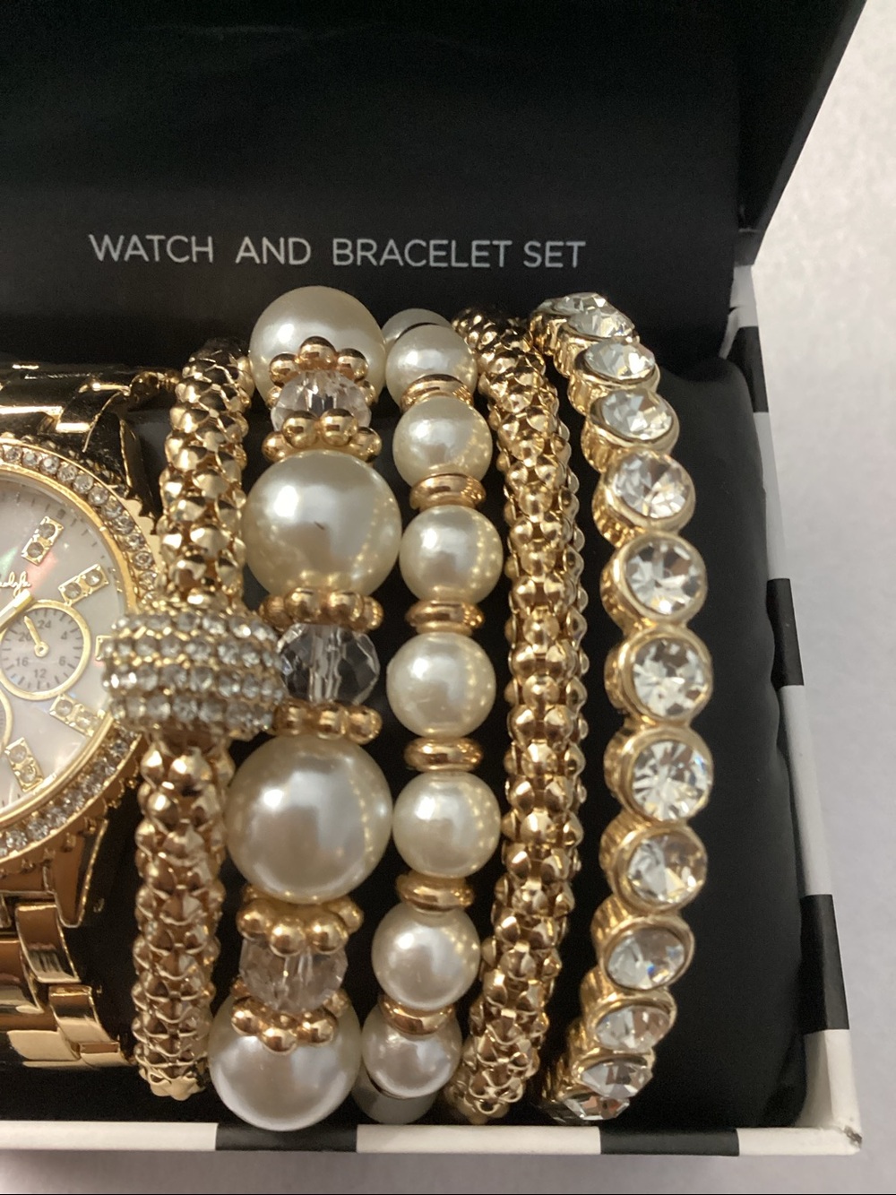 Jessica Carlyle Women's Bracelet Watch 36mm Gift Set - Picture 5 of 8